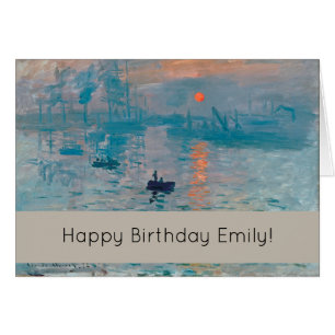 Claude Monet Impression Sunrise French