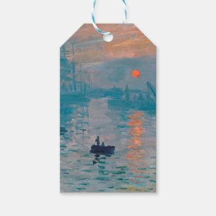 Claude Monet Impression Sunrise French Geschenkanhänger