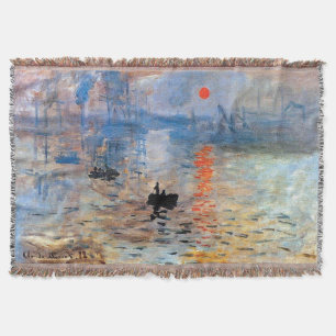 Claude Monet Impression Sunrise Poster Leinwand Pr Decke