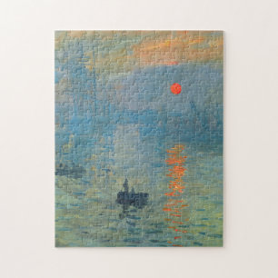Claude Monet Impression Sunrise Puzzle