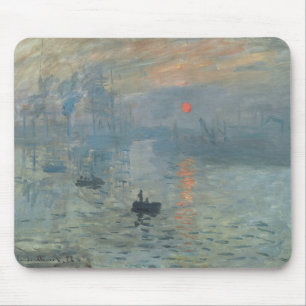 Claude Monet Impression Sunrise Soleil Levant Mousepad