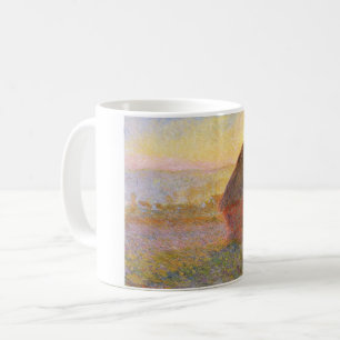 Claude Monet Impressionist Painting Graystaks I Kaffeetasse