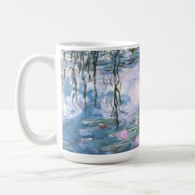 Claude Monet Impressionist Water Lillies Painting Kaffeetasse (Links)