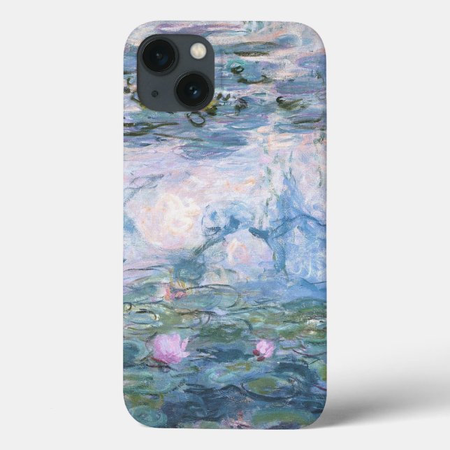 Claude Monet impressionistische Lilien des Wassers Case-Mate iPhone Hülle (Rückseite)