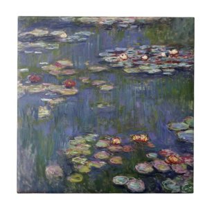 Claude Monet impressionistische Lilien des Wassers Fliese