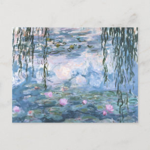 Claude Monet Impressionistische Wasserlilien-Maler Postkarte