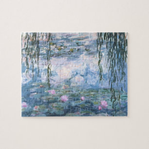 Claude Monet Impressionistische Wasserlilien-Maler Puzzle