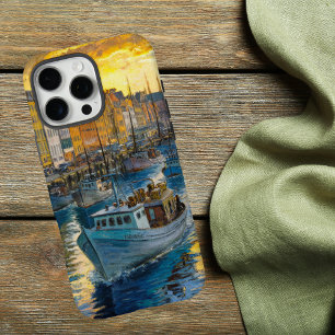Claude Monet impressionistisches Design von Boot i iPhone 16 Pro Max Hülle