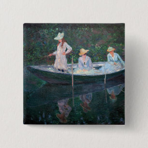 Claude Monet - In dem norwegischen Boot Button