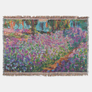 Claude Monet - Ire in Monets Garden Fine Art Decke