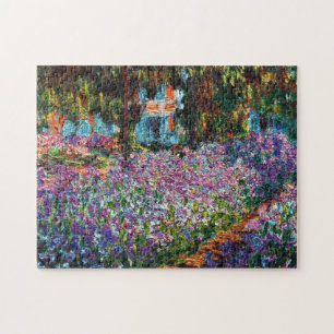 Claude Monet: Iris in Monets Garten Puzzle