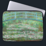 Claude Monet Japanese Footbridge. Impressionismus Laptopschutzhülle<br><div class="desc">Claude Monet "Japanese Footbridge" computer sleeve.</div>