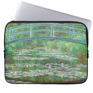 Claude Monet Japanese Footbridge. Impressionismus Laptopschutzhülle