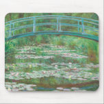 Claude Monet Japanese Footbridge. Impressionismus Mousepad<br><div class="desc">Claude Monet "Japanese Footbridge" Mauspad.</div>