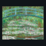 Claude Monet Japanese Footbridge. Impressionismus Poster<br><div class="desc">Claude Monet "Japanese Footbridge" Poster.</div>