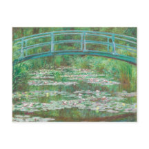 Claude Monet Japanese Footbridge. Impressionismus