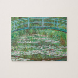 Claude Monet Japanese Footbridge. Impressionismus Puzzle