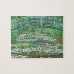 Claude Monet Japanese Footbridge. Impressionismus Puzzle
