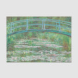Claude Monet Japanese Footbridge. Impressionismus Seidenpapier<br><div class="desc">Claude Monet "Japanese Footbridge" Gewebepapier.</div>