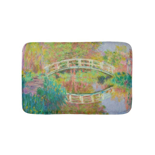 Claude Monet - Japanische Brücke, Giverny Badematte (Vorderseite)