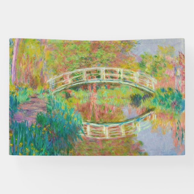 Claude Monet - Japanische Brücke, Giverny Banner (Horizontal)