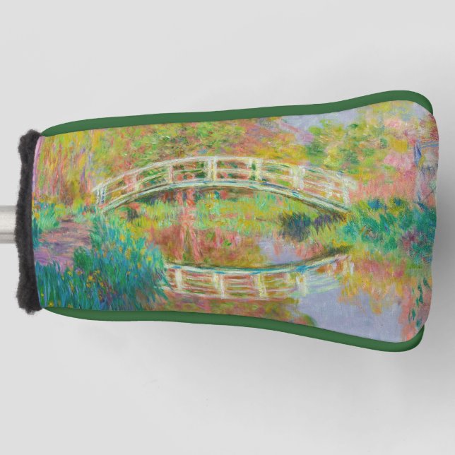 Claude Monet - Japanische Brücke, Giverny Golf Headcover (Vorderseite)