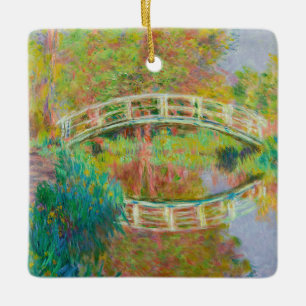 Claude Monet - Japanische Brücke, Giverny Keramikornament