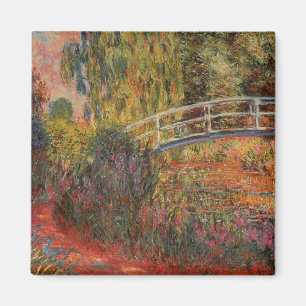 Claude Monet Japanische Brücke Giverny Kunst Magnet