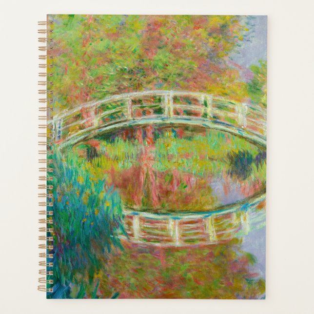 Claude Monet - Japanische Brücke, Giverny Planer (Vorderseite)