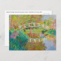 Claude Monet - Japanische Brücke, Giverny