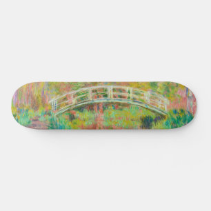Claude Monet - Japanische Brücke, Giverny Skateboard