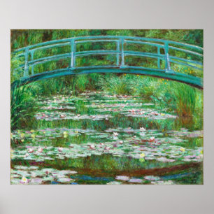 Claude Monet: Japanische Brücke Poster