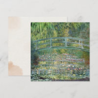 Claude Monet Japanische Brücke Seerosen Kunst