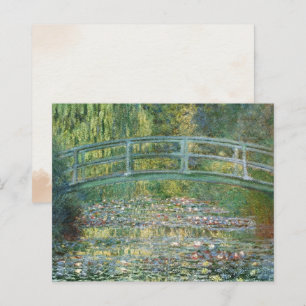 Claude Monet Japanische Brücke Seerosen Kunst
