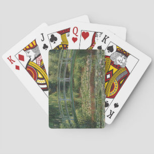 Claude Monet Japanische Fußgängerbrücke & Seerosen Spielkarten