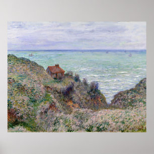 Claude Monet-Kabine der Gewohnheits-Uhr Poster