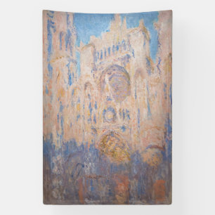Claude Monet - Kathedrale Rouen bei Sonnenuntergan Banner