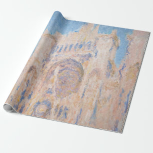 Claude Monet - Kathedrale von Rouen bei Sonnenunte Geschenkpapier