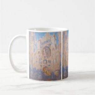 Claude Monet - Kathedrale von Rouen bei Sonnenunte Kaffeetasse