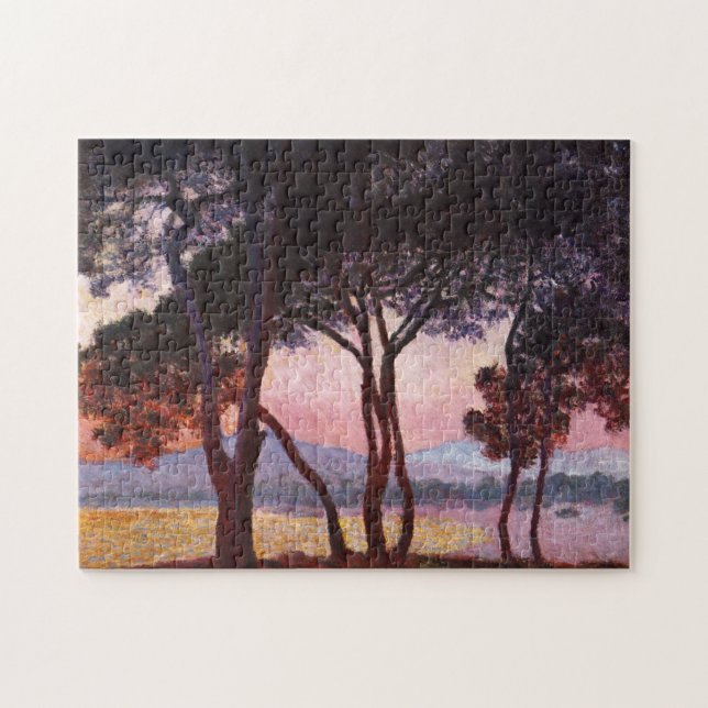 Claude Monet: Kiefern Puzzle (Horizontal)