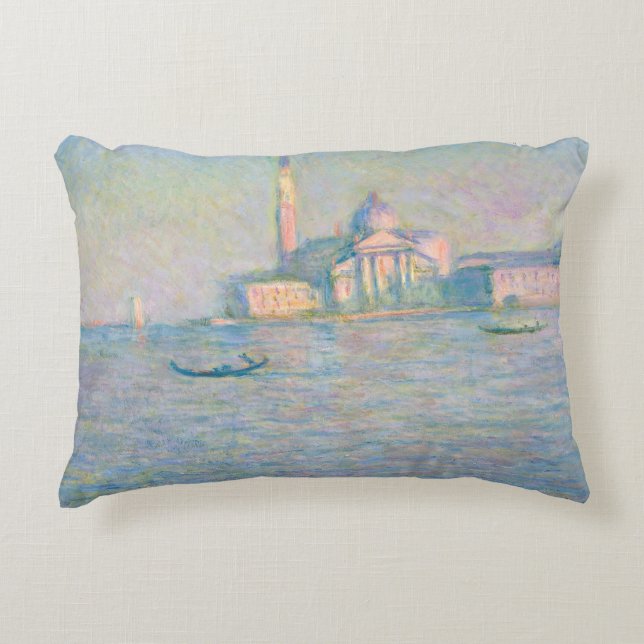 Claude Monet - Kirche San Giorgio Maggiore Dekokissen (Vorderseite)
