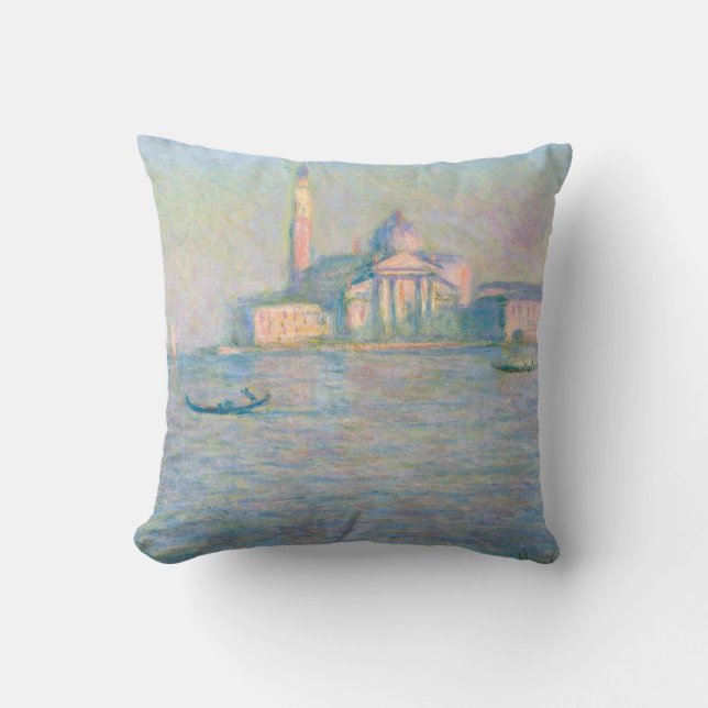 Claude Monet - Kirche San Giorgio Maggiore Kissen (Vorderseite)