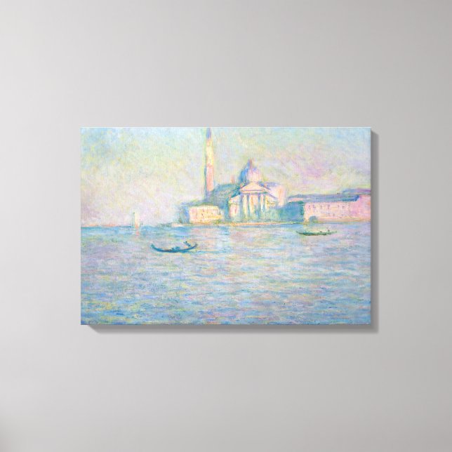 Claude Monet - Kirche San Giorgio Maggiore Leinwanddruck (Vorderseite)