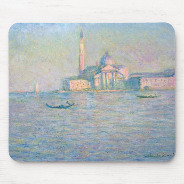 Claude Monet - Kirche San Giorgio Maggiore Mousepad (Vorne)
