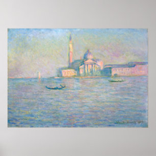 Claude Monet - Kirche San Giorgio Maggiore Poster
