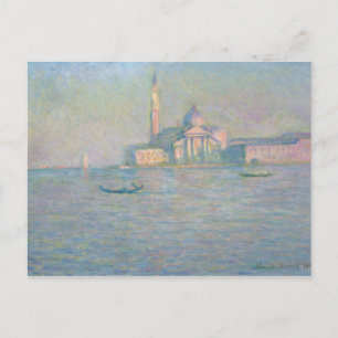 Claude Monet - Kirche San Giorgio Maggiore, Postkarte