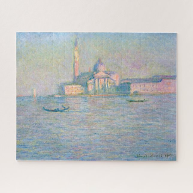 Claude Monet - Kirche San Giorgio Maggiore Puzzle (Horizontal)