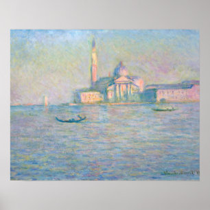 Claude Monet - Kirche von San Giorgio Maggiore Poster
