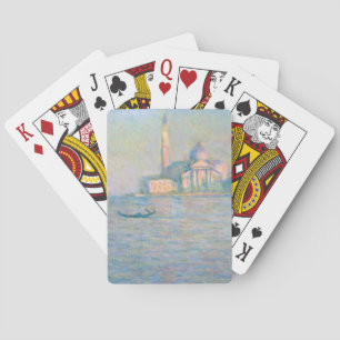 Claude Monet - Kirche von San Giorgio Maggiore Spielkarten