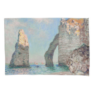 Claude Monet - Klippen bei Etretat Kissenbezug